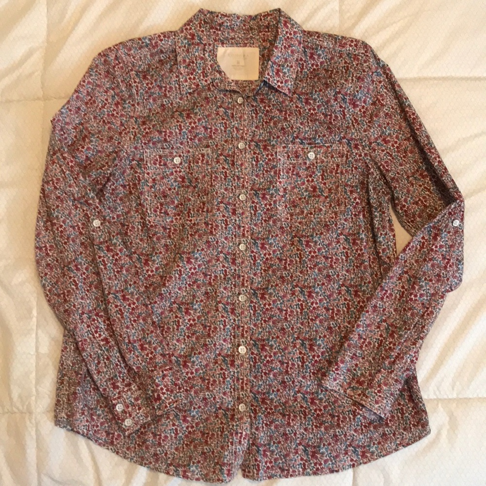 Long sleeve button up shirt